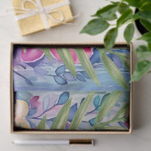 Bloemen van Zee Turtle & Pastel Tissuepapier (Geschenk)