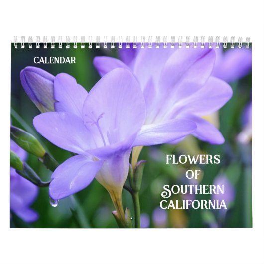 Bloemen van Zuid-Californië Sociale Kalender (Hoes)
