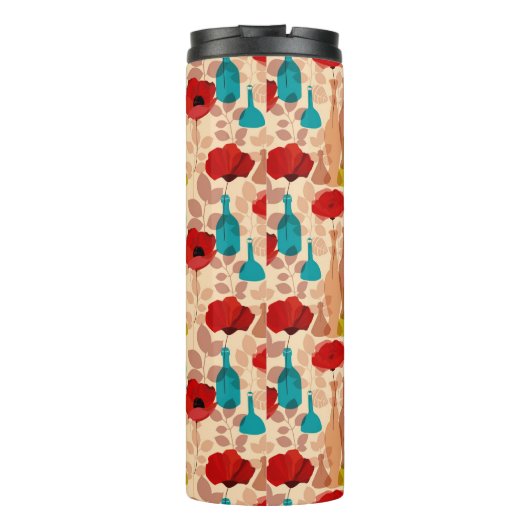 Bloemen, vassen en flessen (Achterkant)