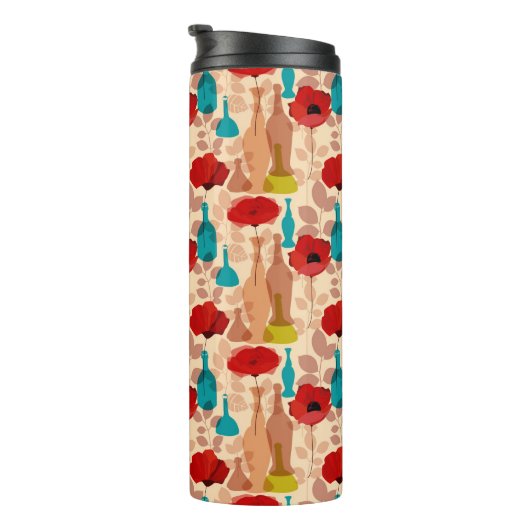 Bloemen, vassen en flessen (Geroteerd rechts)