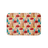 Bloemen, vassen en flessen badmat (Voorkant)