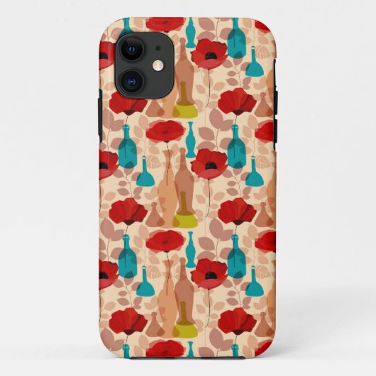 Bloemen, vassen en flessen Case-Mate iPhone case (Achterkant)