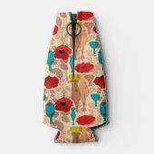 Bloemen, vassen en flessen flesjeskoeler (Achterkant)