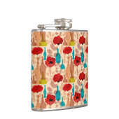 Bloemen, vassen en flessen heupfles (Rechts)