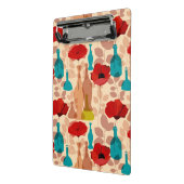 Bloemen, vassen en flessen mini klembord (Angled2)