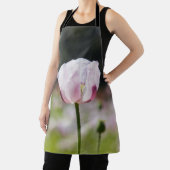 Bloemen veld met close up bloeiende lila bloem. schort (Insitu)