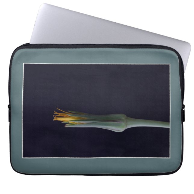 Bloemen Verborgen Schoonheid Klassieke Bloem Portr Laptop Sleeve (Voorkant)