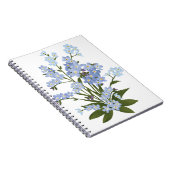 Bloemen, vergeet me niet notitieboek (Rechterzijde)