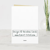  Bloemen Verjaardag Kaart (Achterkant)