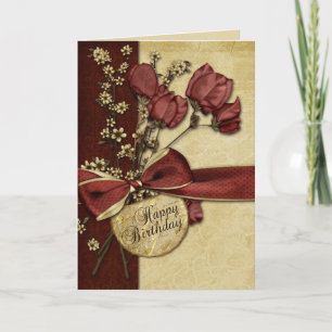  Bloemen Verjaardag Kaart