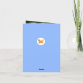 Bloemen Verjaardag Kaart voor haar (Achterkant)