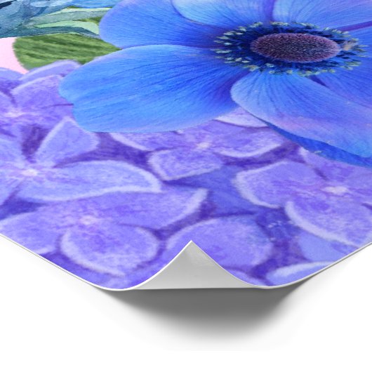 Bloemen Verkoop Teken, Winkel Poster (Hoek)