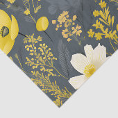  bloemen verouderd hout effect tissuepapier (Detail)