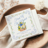 Bloemen vers van de markt Boeren Vrijgezellenfeest Servet