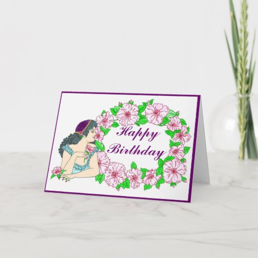 Bloemen versturen kaart (Voorkant)