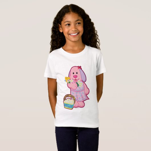 Bloemen verzamelen met Melanie T-shirt (Voorkant volledig)