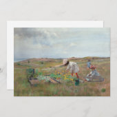 Bloemen verzamelen | William Merritt Chase (Voorkant / Achterkant)