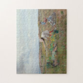 Bloemen verzamelen | William Merritt Chase Legpuzzel (Verticaal)