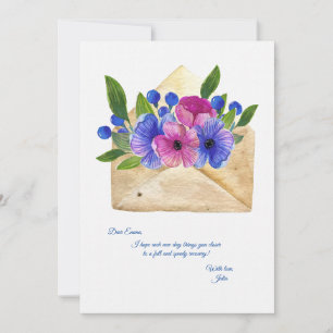 Bloemen Verzenden Beterschap Kaart