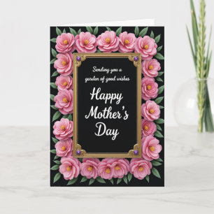 Bloemen verzenden met gelukwensen Moederdag kaart