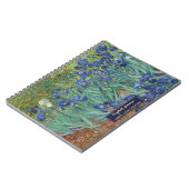 Bloemen Vincent van Gogh Kunst Gouden Monogram Notitieboek (Linkerzijde)