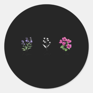 Bloemen Vingerhoedskruid Margriet Tulp Bloemrijk Ronde Sticker