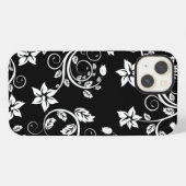  Bloemen Vintage Meisjesachtig Schattig     iPhone Hoesje (Achterkant horizontaal)