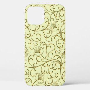 Bloemen Vintage: mooie achtergrond illustratie Case-Mate iPhone Case