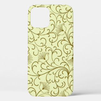 Bloemen Vintage: mooie achtergrond illustratie Case-Mate iPhone Case