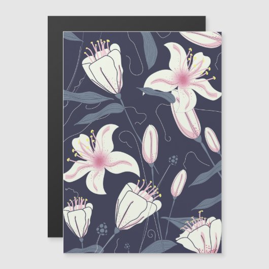 Bloemen vintage patroon (Voorkant / Achterkant)