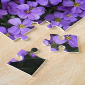 Bloemen - Violet Legpuzzel (Zijkant)