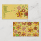 Bloemen Visitekaartje (Voorkant / Achterkant)