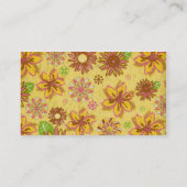 Bloemen Visitekaartje (Achterkant)