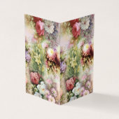  bloemen visitekaartje (Buitenkant)