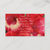 Bloemen Visitekaartje (Achterkant)