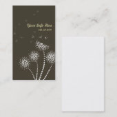 bloemen visitekaartje (Voorkant / Achterkant)