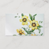 bloemen visitekaartje (Achterkant)