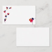 Bloemen visitekaartje (Voorkant / Achterkant)