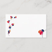 Bloemen visitekaartje (Voorkant)