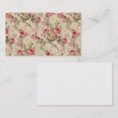  bloemen visitekaartje (Voorkant / Achterkant)