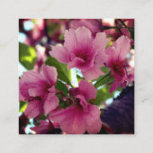 Bloemen Visitekaartjes (Achterkant)