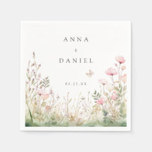 Bloemen vlinder bruiloft