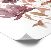 Bloemen Vlinder Kinderkamer Poster Kinderkamer Dec (Hoek)