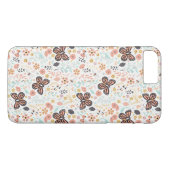 bloemen, vlinders en bijen Case-Mate iPhone case (Achterkant (Horizontaal))