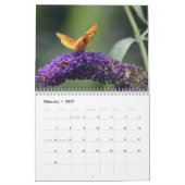 Bloemen, vlinders en bugs agenda kalender (Feb 2027)