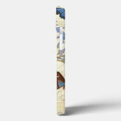 Bloemen, vlinders en collage van vogels Case-Mate iPhone case (Achterkant / Links)