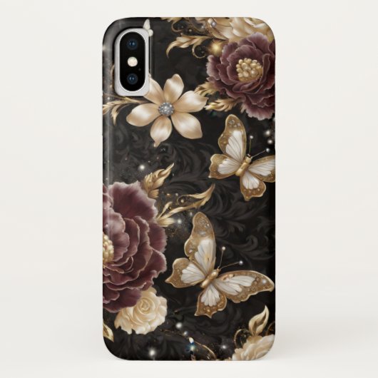 Bloemen & Vlinders Mooie Pareltjes Dreamscape Case-Mate iPhone Case (Achterkant)
