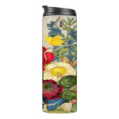  Bloemen & Vlinders Thermische Tumbler Thermosbeker (Geroteerd rechts)