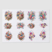 Bloemen & Vlinders Tissuepapier (Voorkant)