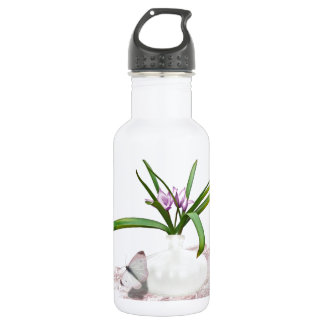 Bloemen & Vlinders Waterfles